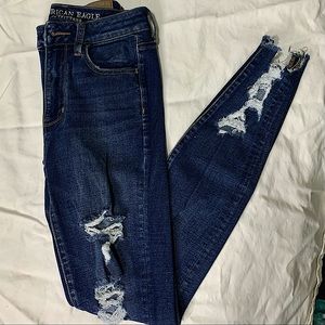 Super high rise jeggings